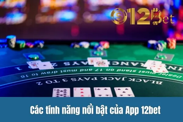 Các tính năng nổi bật của App 12bet